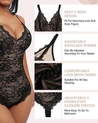 Lace Shapewear Bodysuit